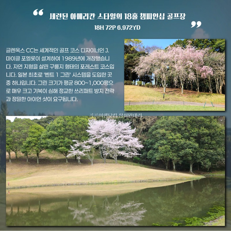 일본 나리타 시내 4색 골프투어 글렌옥스 오크힐 스카이웨이 히가시 4.jpg