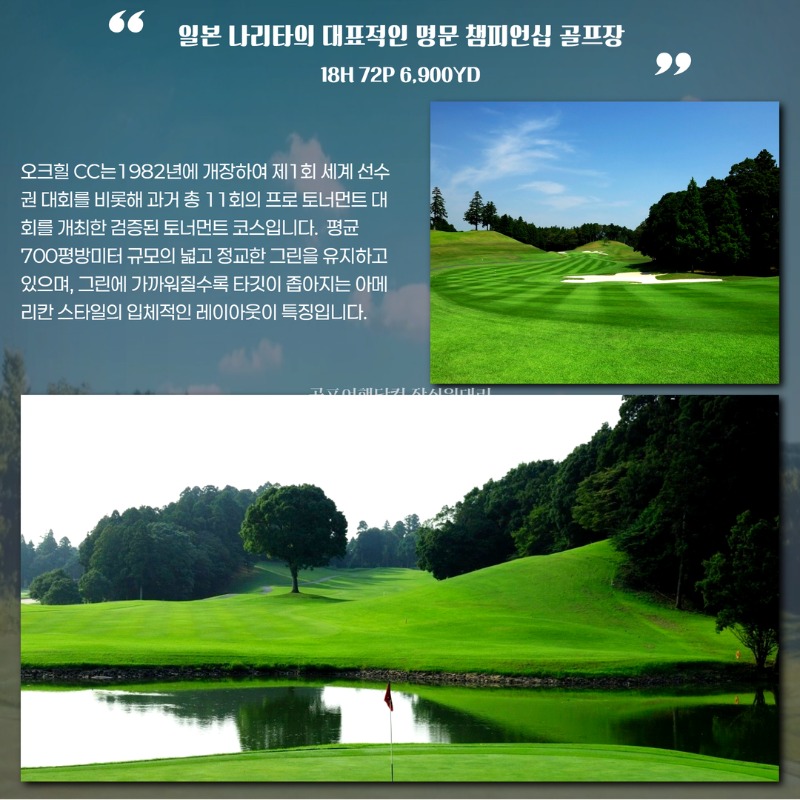 일본 나리타 시내 4색 골프투어 글렌옥스 오크힐 스카이웨이 히가시 6.jpg