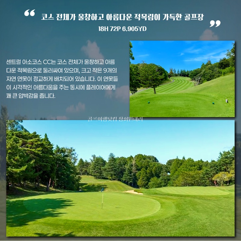 일본 나리타 이타코 센트럴 뉴센트럴 센트럴아소코스 골프투어 8.jpg